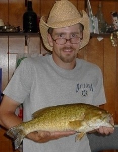 Photo of Bass Caught by Joseph with Mepps Aglia Long in Vermont