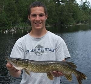 Photo of Pike Caught by Ian with Mepps  in Wisconsin