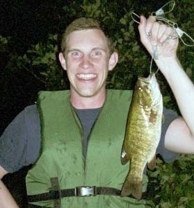 Photo of Bass Caught by Tim with Mepps  in Illinois