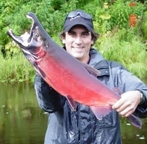 Photo of Salmon Caught by Simon with Mepps  in Colorado