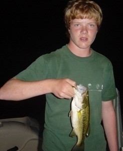 Photo of Bass Caught by Will with Mepps  in Illinois