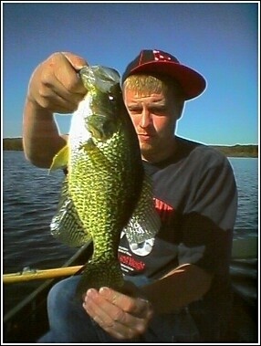 Photo of Crappie Caught by Justin with Mepps Aglia & Dressed Aglia in Connecticut