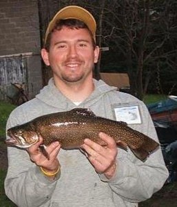 Photo of Trout Caught by Randy  with Mepps Aglia & Dressed Aglia in Pennsylvania