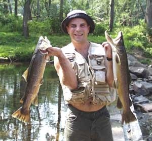 Photo of Trout Caught by Michael with Mepps Spin Flies in Pennsylvania