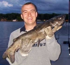 Photo of Catfish Caught by James with Mepps  in Michigan
