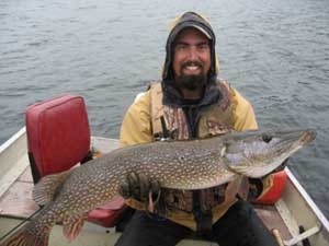 Photo of Pike Caught by John with Mepps Black Fury in Ontario