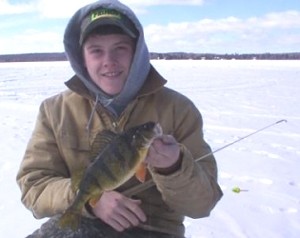 Photo of Perch Caught by Chris with Mepps  in Wisconsin