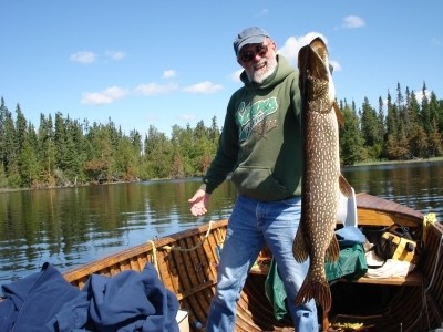 Photo of Pike Caught by Don with Mepps Aglia & Dressed Aglia in Ontario