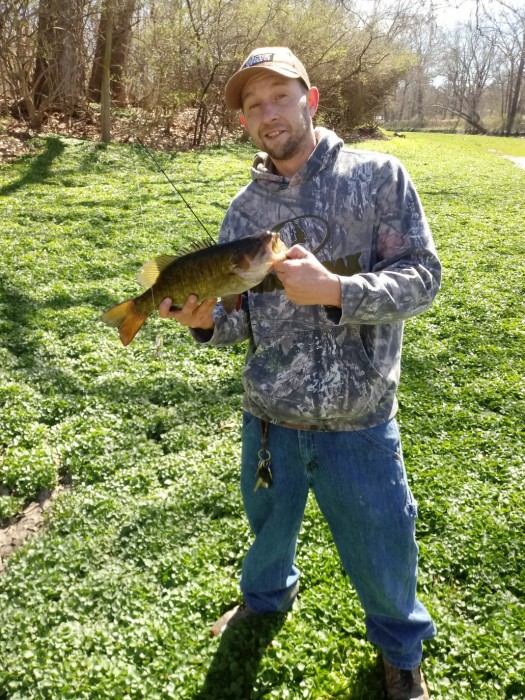 Photo of Bass Caught by Chris with Mepps XD in Ohio