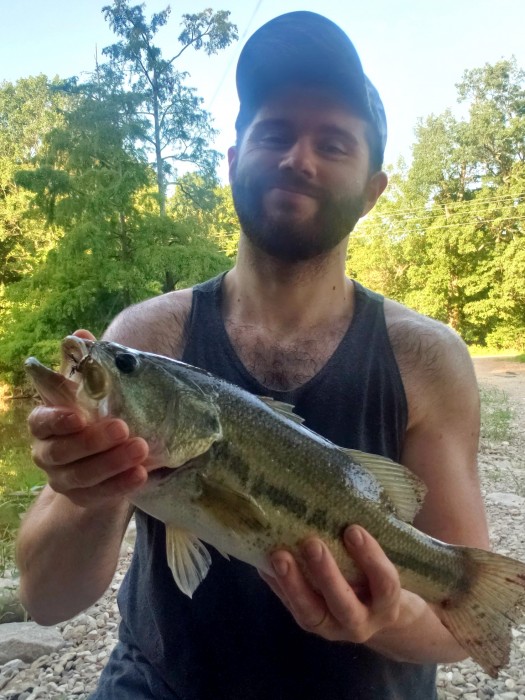 Photo of Bass Caught by Colton with Mepps Aglia & Dressed Aglia in Kentucky