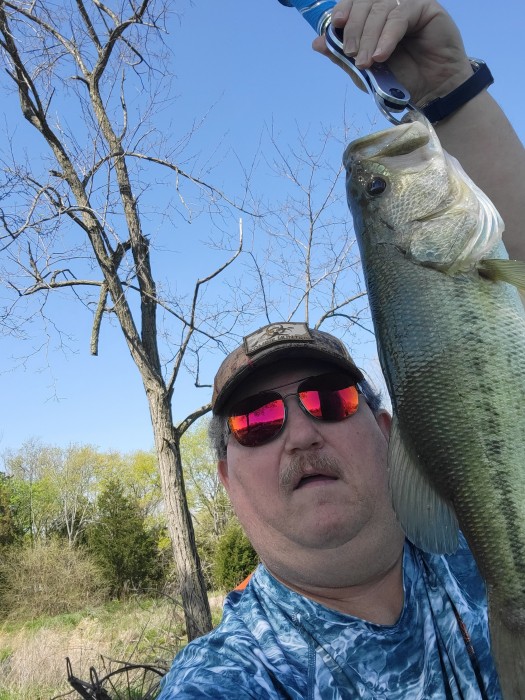 Photo of Bass Caught by Bobby with Mepps  in Kentucky