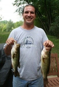 Photo of Bass Caught by Mark  with Mepps Aglia & Dressed Aglia in United States
