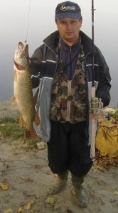 Photo of Musky Caught by Sorin with Mepps  in Romania