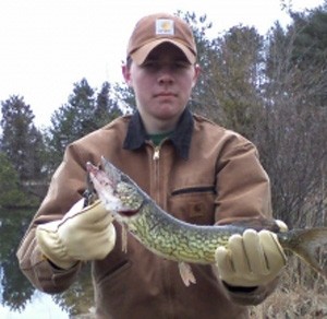 Photo of Pickerel Caught by Steve with Mepps Aglia Ultra Lites in United States