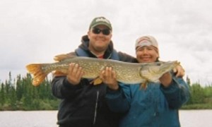 Photo of Pike Caught by Paul with Mepps Aglia & Dressed Aglia in Manitoba