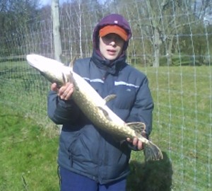 Photo of Pike Caught by Andras with Mepps Aglia & Dressed Aglia in United Kingdom