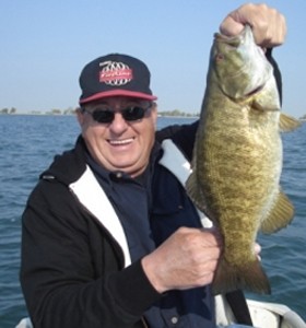 Photo of Bass Caught by Gregory with Mepps Aglia & Dressed Aglia in Michigan