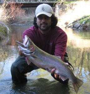 Photo of Trout Caught by Sardar with Mepps Aglia & Dressed Aglia in Ontario