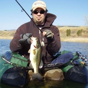 Photo of Bass Caught by Don with Mepps Black Fury in Colorado