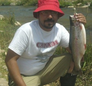 Photo of Trout Caught by Puria with Mepps Aglia & Dressed Aglia in Iran