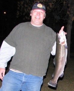 Photo of Trout Caught by Peter with Mepps Aglia & Dressed Aglia in Alberta