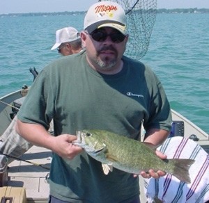 Photo of Bass Caught by Tim  with Mepps Musky Killer in Michigan