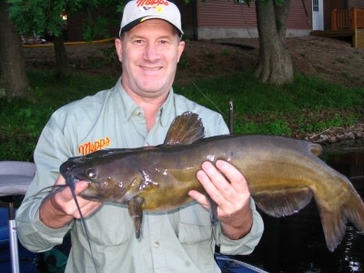 Photo of Catfish Caught by Barnes with Mepps  in Michigan