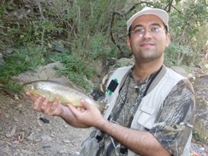 Photo of Trout Caught by Afshin with Mepps Comet Mino in Iran