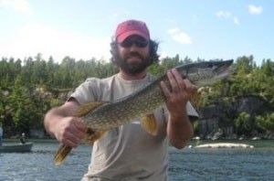 Photo of Pike Caught by Aaron with Mepps Aglia & Dressed Aglia in Ontario