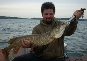 Photo of Pike Caught by Brian  with Mepps Giant Killer in New York