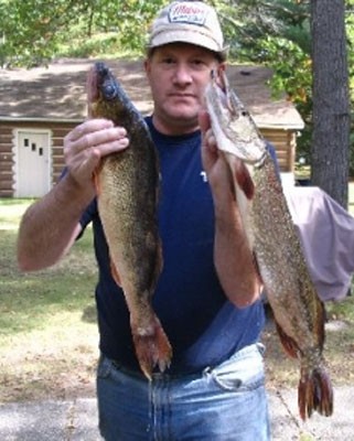 Photo of Walleye Caught by Daniel with Mepps  in Michigan