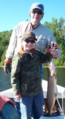 Photo of Pike Caught by Zacahary with Mepps Giant Killer in Ontario