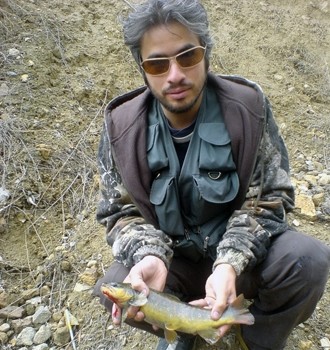 Photo of Trout Caught by Saeed with Mepps Comet Mino Ultra Lites in Iran