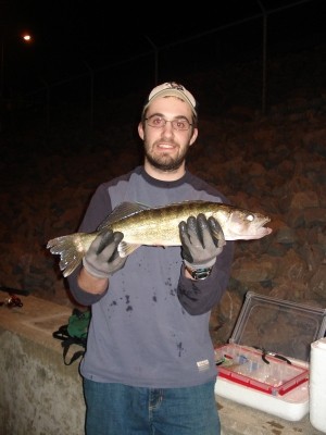 Photo of Walleye Caught by Eric with Mepps Comet Mino in West Virginia