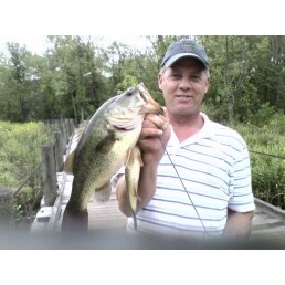 Photo of Bass Caught by Jeff with Mepps Aglia & Dressed Aglia in Virginia