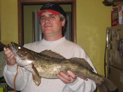 Photo of Walleye Caught by Glenn with Mepps Musky Killer in West Virginia