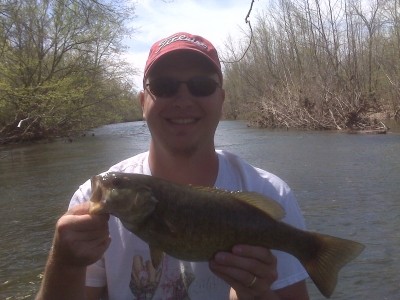 Photo of Bass Caught by Jeffrey with Mepps Aglia & Dressed Aglia in Missouri