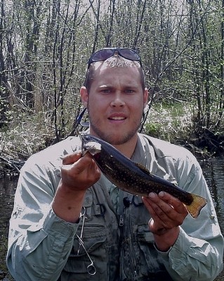 Photo of Trout Caught by Derrick  with Mepps XD in Wisconsin