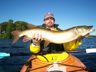 Photo of Musky Caught by Darryl with Mepps Musky Killer in Ontario