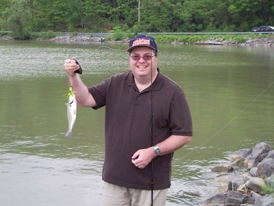 Photo of Perch Caught by John with Mepps Black Fury in New York