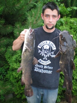 Photo of Catfish Caught by Nicholas with Mepps  in Illinois