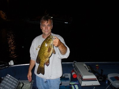 Photo of Bass Caught by Ken with Mepps Aglia & Dressed Aglia in Wisconsin
