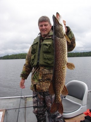 Photo of Pike Caught by Scott with Mepps Aglia & Dressed Aglia in Ontario