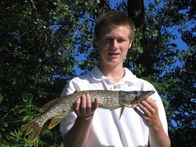 Photo of Pike Caught by Charles-William with Mepps Syclops Lite in Quebec