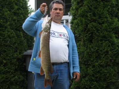 Photo of Pike Caught by Jean-Marc with Mepps Syclops in Quebec