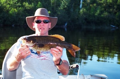 Photo of Bass Caught by Tim with Mepps Aglia & Dressed Aglia in Minnesota