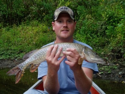 Photo of Pike Caught by Paul with Mepps Aglia & Dressed Aglia in Ohio