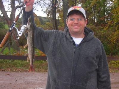 Photo of Pike Caught by William with Mepps Aglia & Dressed Aglia in Vermont