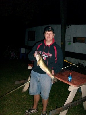Photo of Walleye Caught by Brandon with Mepps  in United States