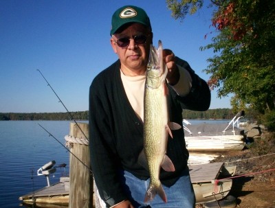 Photo of Pickerel Caught by Roy with Mepps Aglia & Dressed Aglia in United States